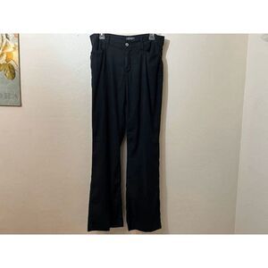 NYDJ Trouser, Slacks, Black pants size 6. 55% Linen 45% Viscose item B 151